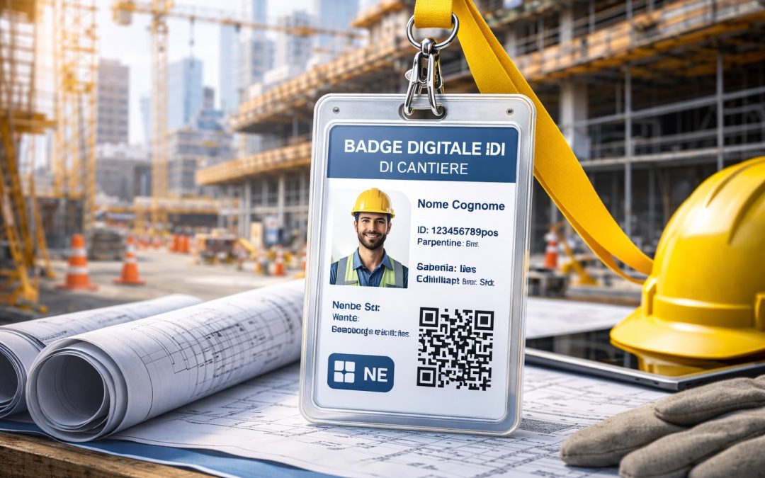 BADGE DIGITALE DI CANTIERE: IL TESSERINO DI RICONOSCIMENTO 2026 – OBBLIGHI E SANZIONI
